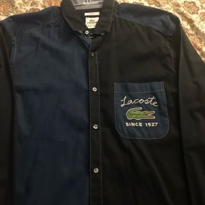 Lacoste Men’s Full Sleeve Dress Shirt